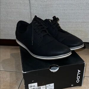 Aldo Men's Black Oxfords